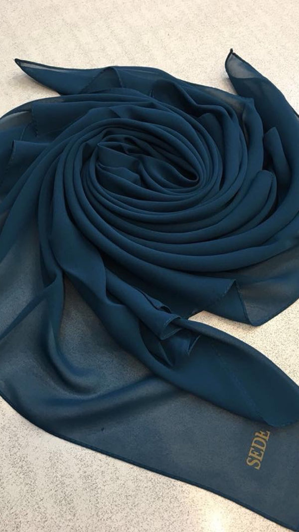 Turquoise shawl