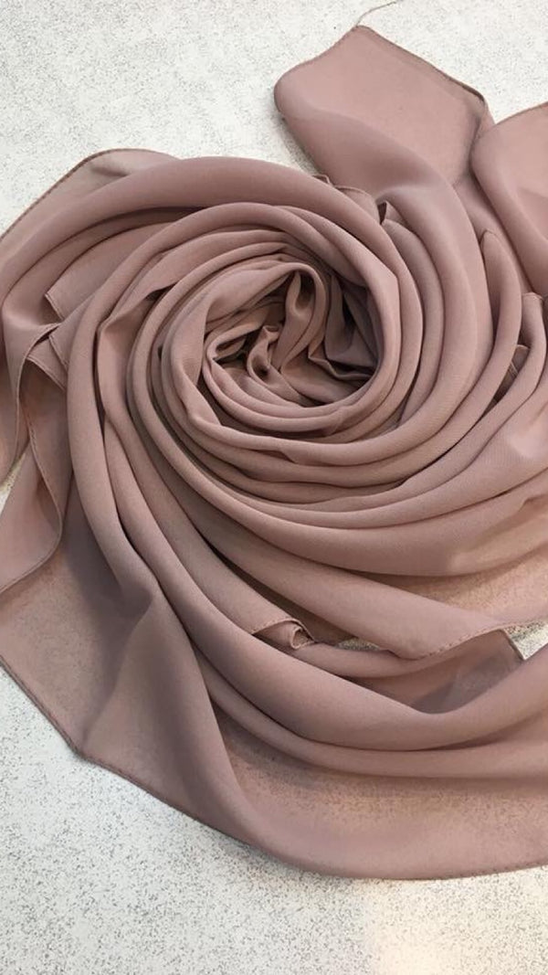 Dusty pink shawl