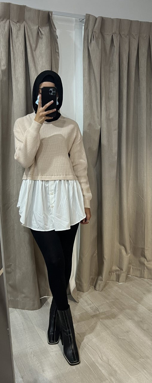 Reina knitted top